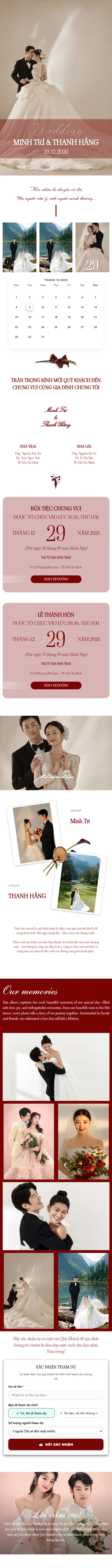 Thiệp Cưới 122 Pre